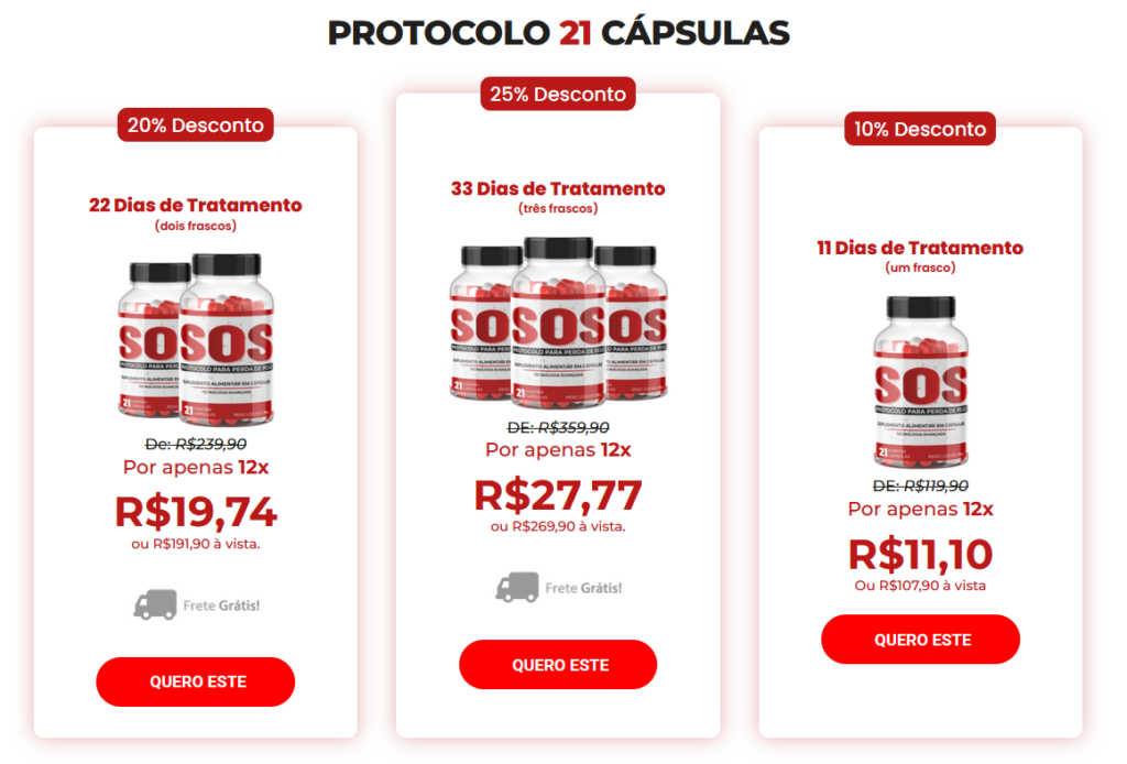 Protocolo 21 Cápsulas